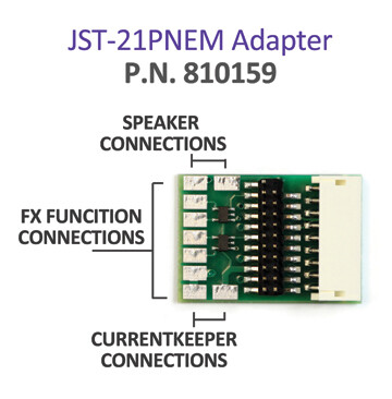 Soundtraxx JST-9P 21-PNEM Adaptor