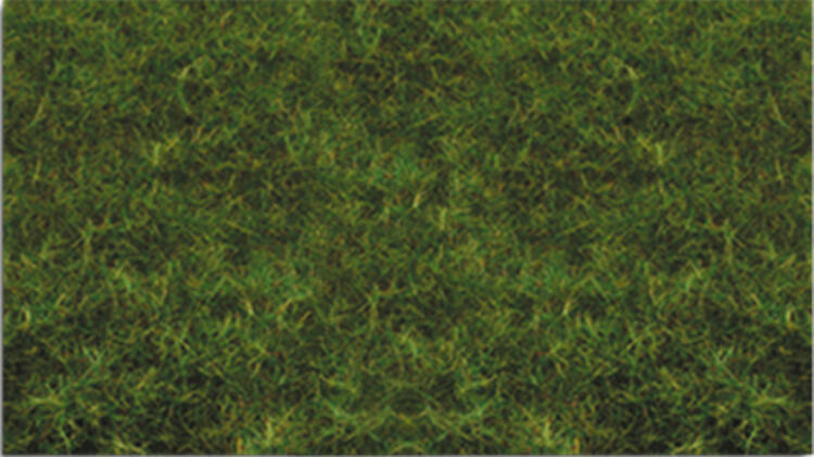 Bachmann Scene Scapes Pull-Apart Static Grass Sheet/Mat - Medium Green 1/16 .2cm Tall Fibers 11 x 5-1/2 28 x 14cm Sheet