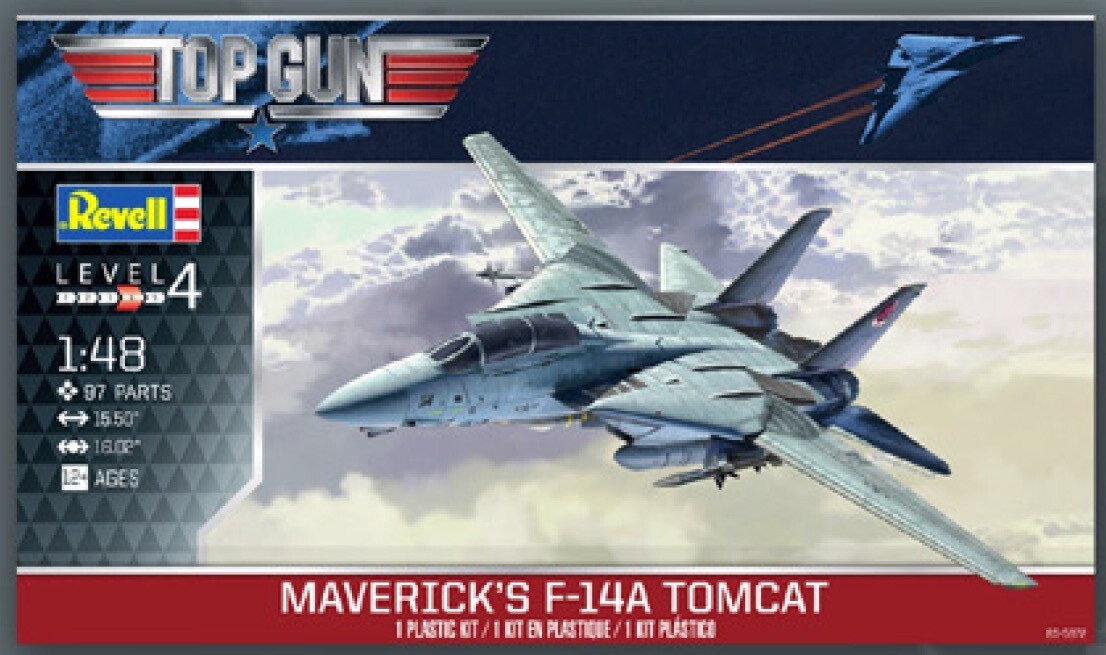Revell 1/48 F-14A Tomcat Top Gun Classic