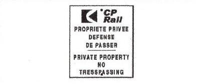 Signalisation C&amp;G HO CP Private Property