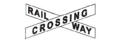 Signalisation C&G HO Railway Crossing (CN-CP)
