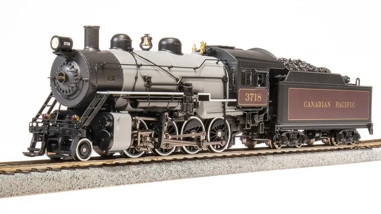 Broadway Limited Imports HO 2-8-0 Consolidation - Paragon4 Sound/DC/DCC, Smoke & GoPack - Canadian Pacific : #3700