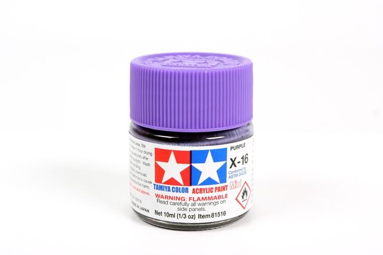 Tamiya Paint X16 Gloss Purple 10ml.