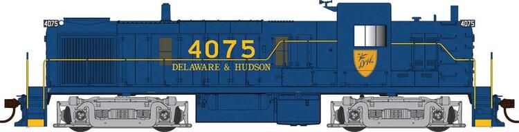 Bowser Executive HO ALCO RS-3 - w/DCC &amp; Sound - Delaware &amp; Hudson (Blue Dip) : #4075