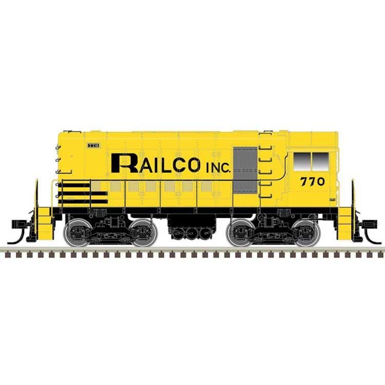 Atlas Master Silver HO Alco HH600/660 - DC/DCC Ready - Railco : #770