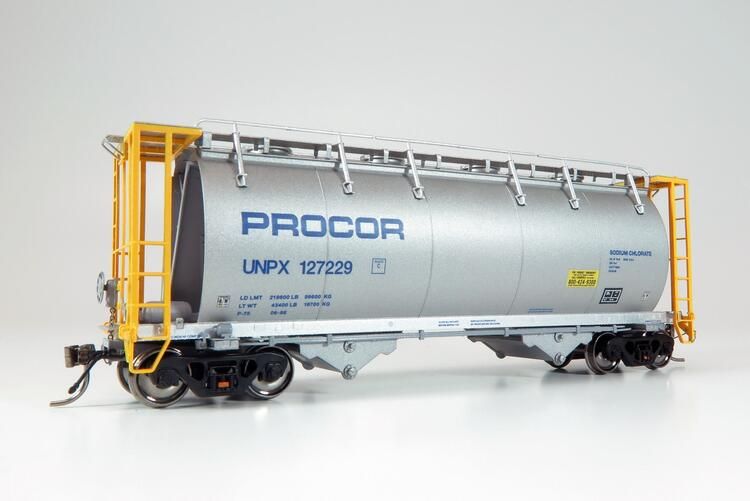 Rapido Trains HO Procor 3000 Sodium Chlorate Hopper : UNPX #127274