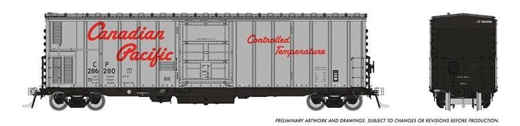 Rapido Trains HO NSC 3294 Mechanical Reefer : Canadian Pacific (Early script) #286307