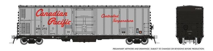 Rapido Trains HO NSC 3294 Mechanical Reefer : Canadian Pacific (Late script) #286334