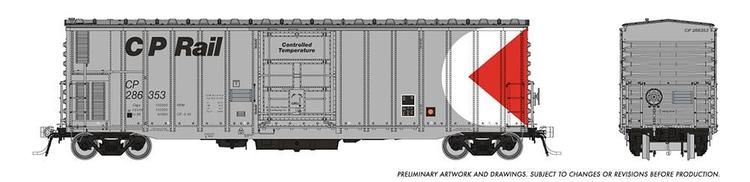 Rapido Trains HO NSC 3294 Mechanical Reefer : Canadian Pacific (Multimark) #286225