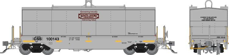 Rapido Trains HO Greenbrier Coil Car - South Shore Freight - CSS : #100110