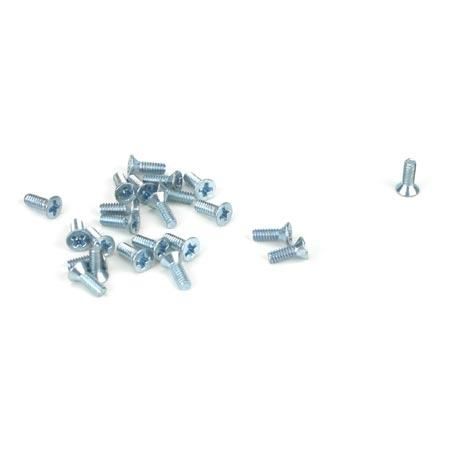 Athearn Flat Head Screw, 2-56 x 1/4&quot; (24)