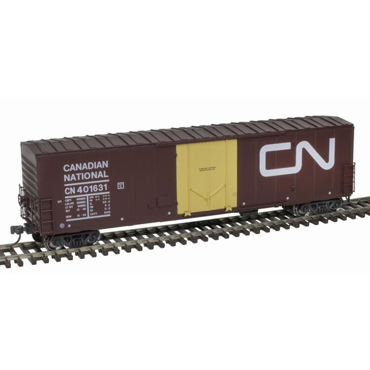 Atlas Master Line HO NSC 50&#39; Newsprint Plug-Door Boxcar - CN #401527