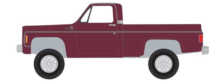 Classic Metal Works HO 1975 Chevy Pickup : Roseland Red