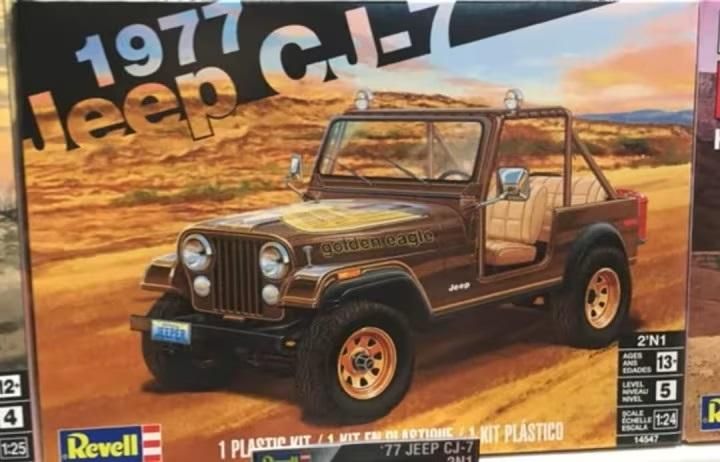 Revell 1/25 &#39;77 Jeep CJ-7