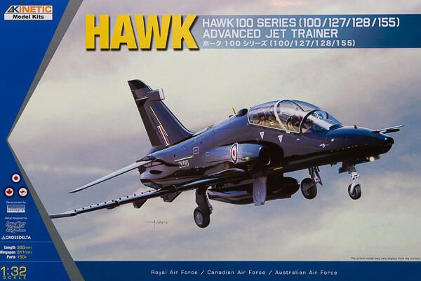 Kinetic 1/32 Hawk 100 Advanced Jet Trainer - Canadian Airforce