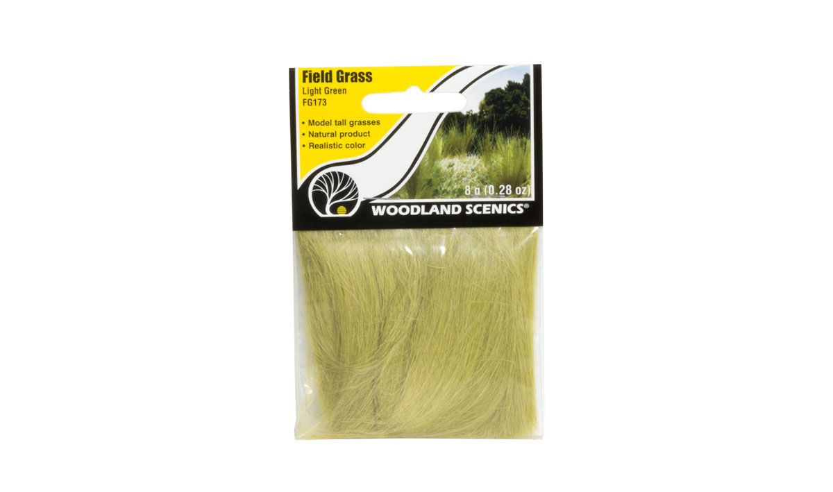 Woodland Scenics Field Grass Light Green .28oz 8g