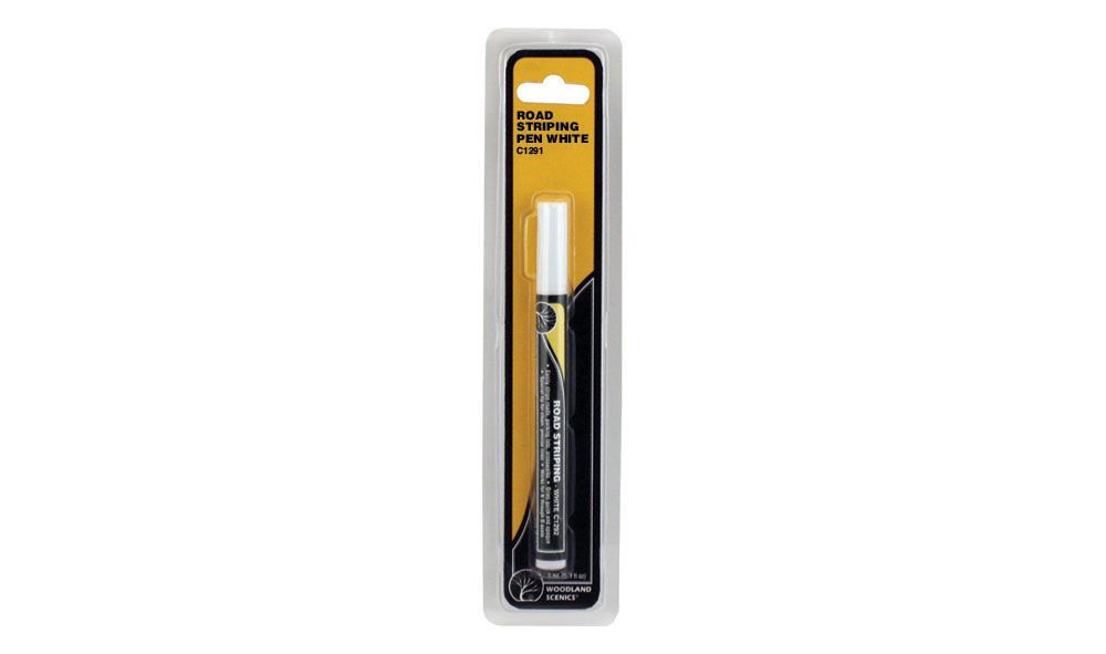 Woodland Scenics Road Striping Pen White