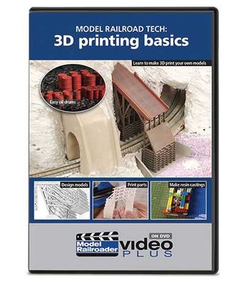 Kalmbach DVD Model Railroader Tech : 3D Printing Basics 90 minutes