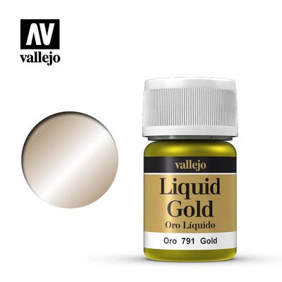 Vallejo Liquid Gold (Alcohol based) 35ml.