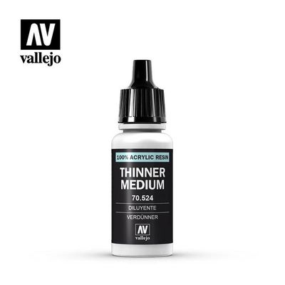 Vallejo Thinner For Model Color, Panzer Aces &amp; Games Color 60ml.