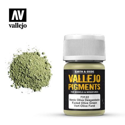 Vallejo Pigment Faded Olive Green 30ml.