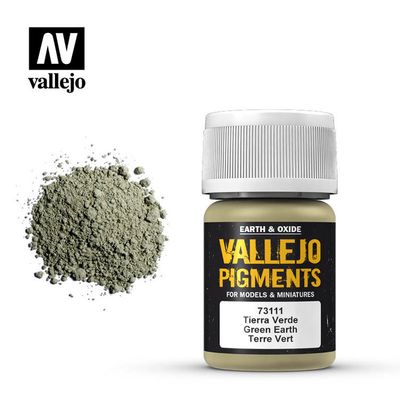 Vallejo Pigment Green Earth 30ml.
