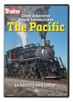 Kalmbach DVD Great American Steam Locomotives: The Pacific - 60 Minutes