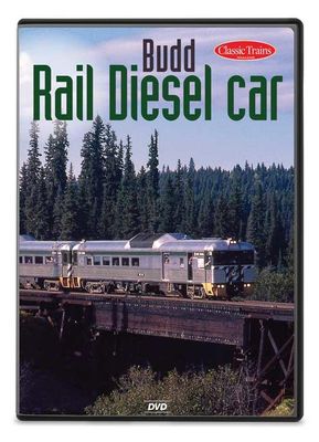 Kalmbach DVD Budd Rail Diesel Car - 75 Minutes