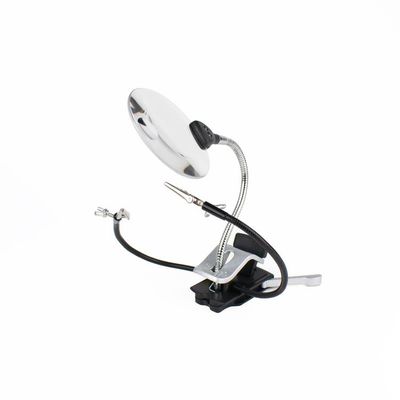 Excel Helping Hands Magnifier - With LED Light &amp; 2 Flex Hands