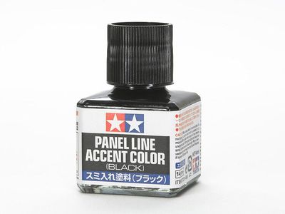 Tamiya Panel Accent - Black 40ml.