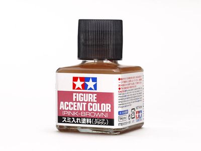 Tamiya Figure Accent - Pink/Brown 40ml.