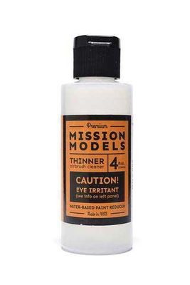 Mission Models Thinner - Reducer - Airbrush Cleaner - 4oz 118mL