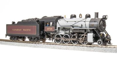 Broadway Limited Imports HO 2-8-0 Consolidation - Paragon4 Sound/DC/DCC, Smoke &amp; GoPack - Canadian Pacific : #3718