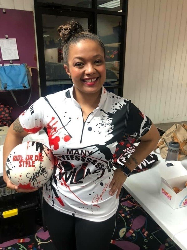 RIDE OR DIE STYLE (White Bg with Red&amp;Black Splashes)