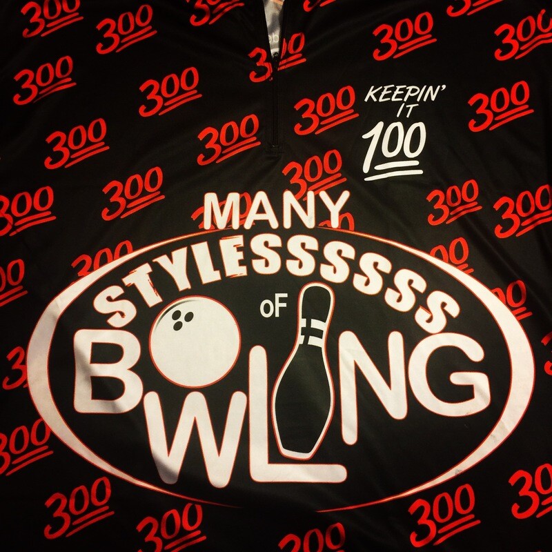 300 STYLE (Keepin' it 100) Black Background Red 300s