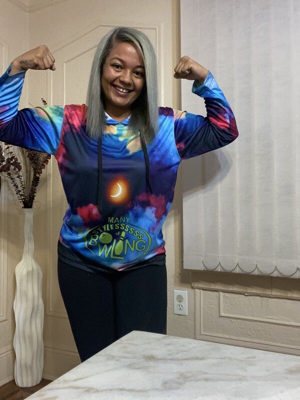 Colorful Clouds Jersey Hoody