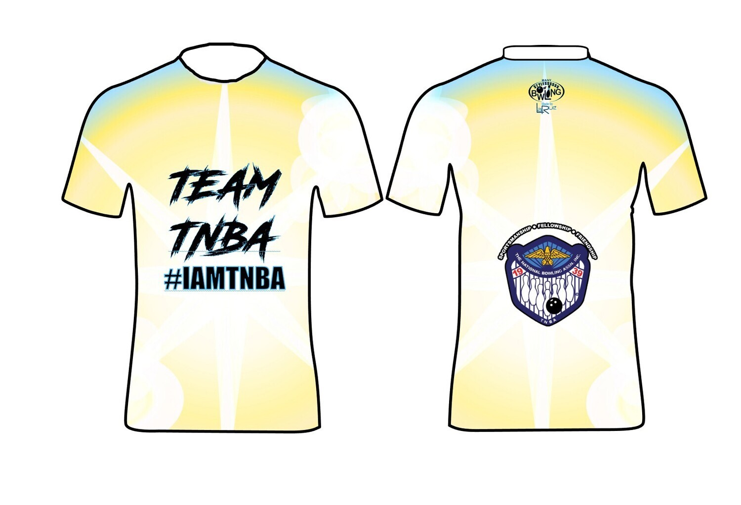 Team Tnba #IAMTNBA DRI FIT ROUND NECK T SHIRT