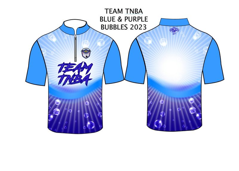 TEAM TNBA BLUE &amp; PURPLE BUBBLES