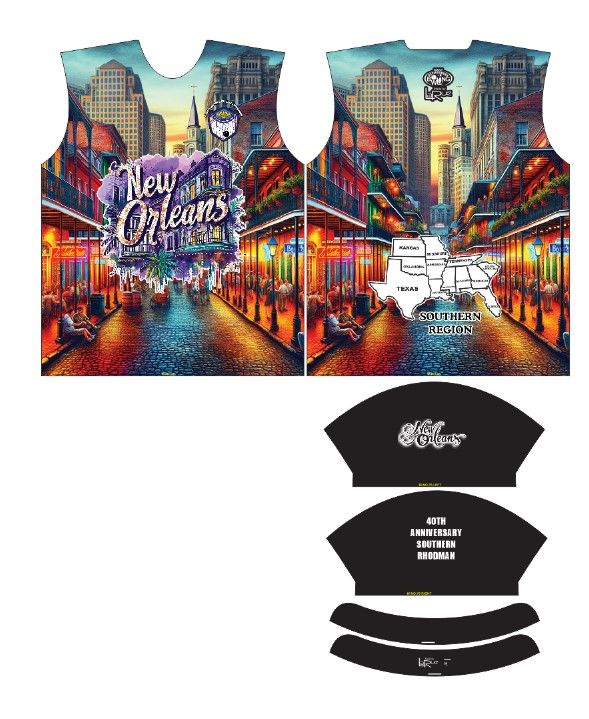 NEW ORLEANS RHODMAN 40TH ANNIVERSARY JERSEY