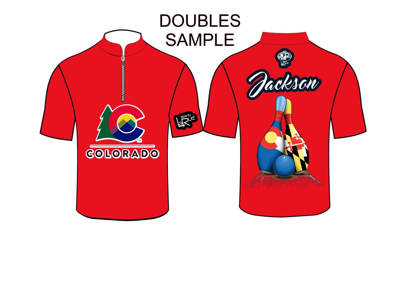 MARYLAND &amp; COLORADO DOUBLES JERSEYS