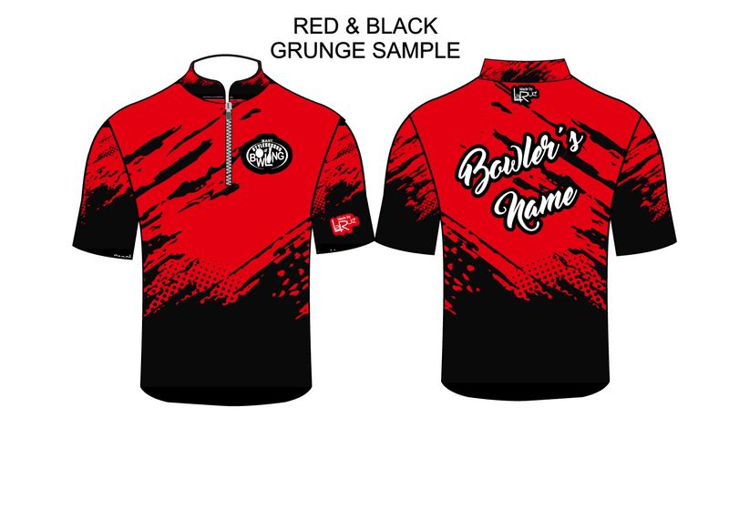 RED &amp; BLACK GRUNGE