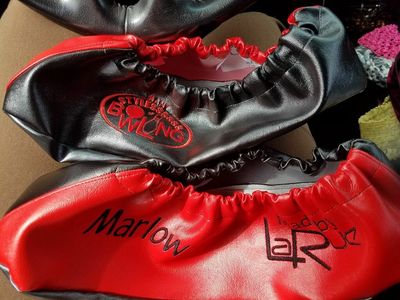 CUSTOM LEATHER SHOE COVERS
