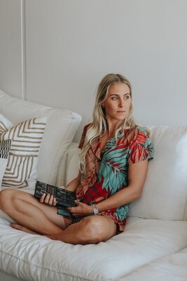 RUST FLORAL SHORTS SET - RAYON RUST FLORAL SHORTS SET - RAYON