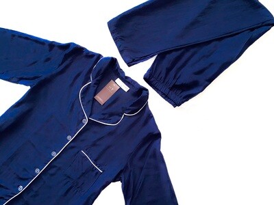 PLAIN NAVY CLASSIC SET - RAYON PLAIN NAVY CLASSIC SET - RAYON