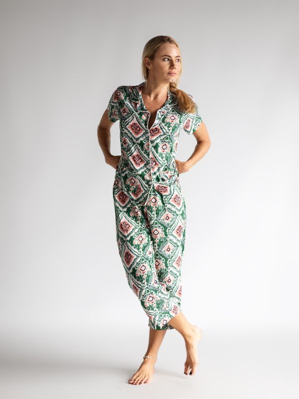 GREEN/PINK 3/4 SET - RAYON (XS & S ONLY) GREEN/PINK 3/4 SET - RAYON (XS & S ONLY)