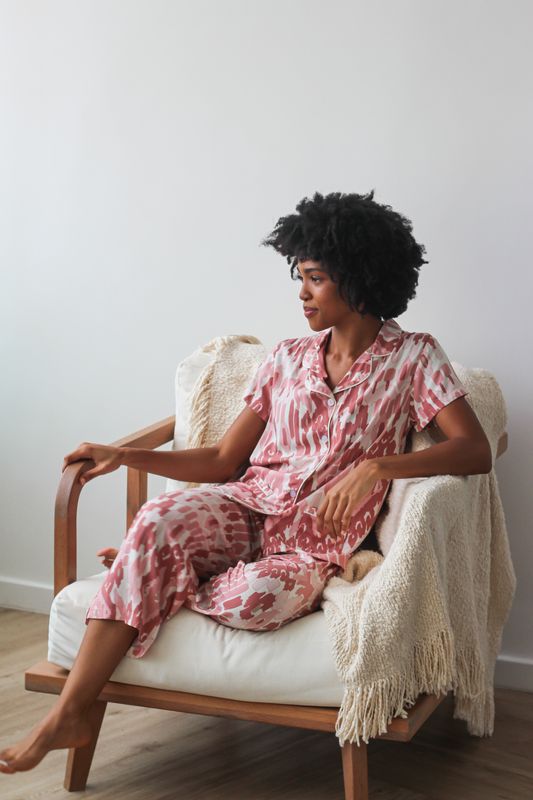 PINK 3/4 SET - RAYON