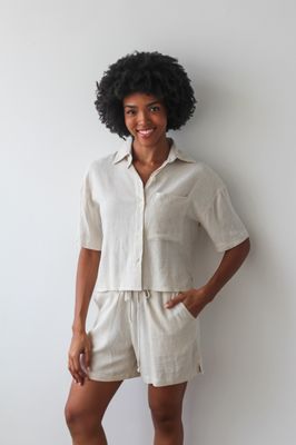 LINEN BLEND SET