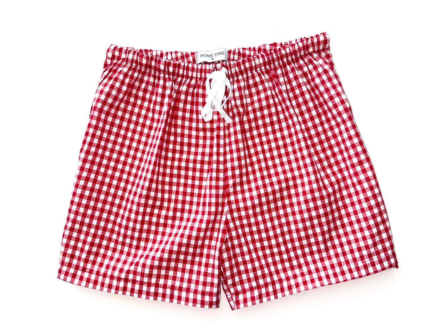 GINGHAM BOXERS - COTTON