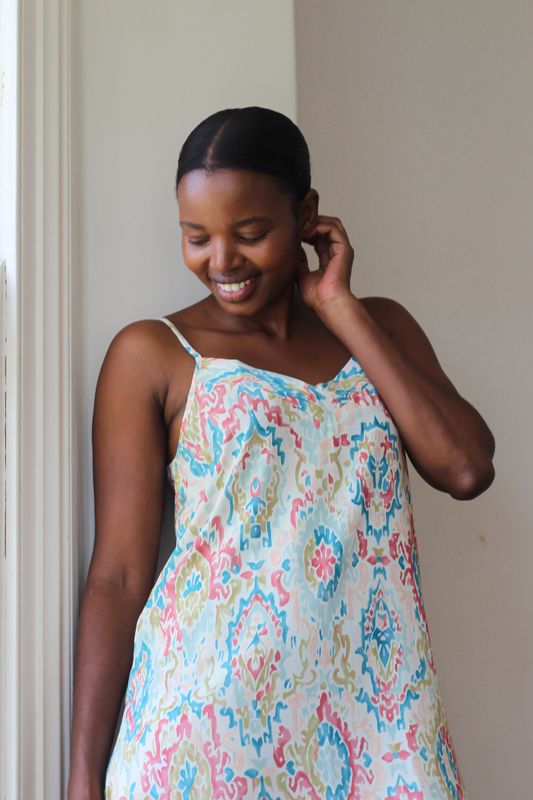 SUMMER STRAPPY NIGHTIE - RAYON