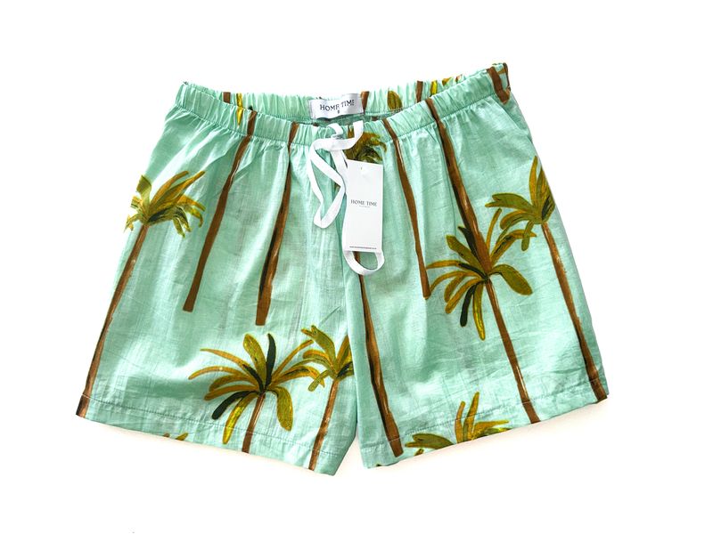 MINT PALM BOXERS - INDIAN COTTON